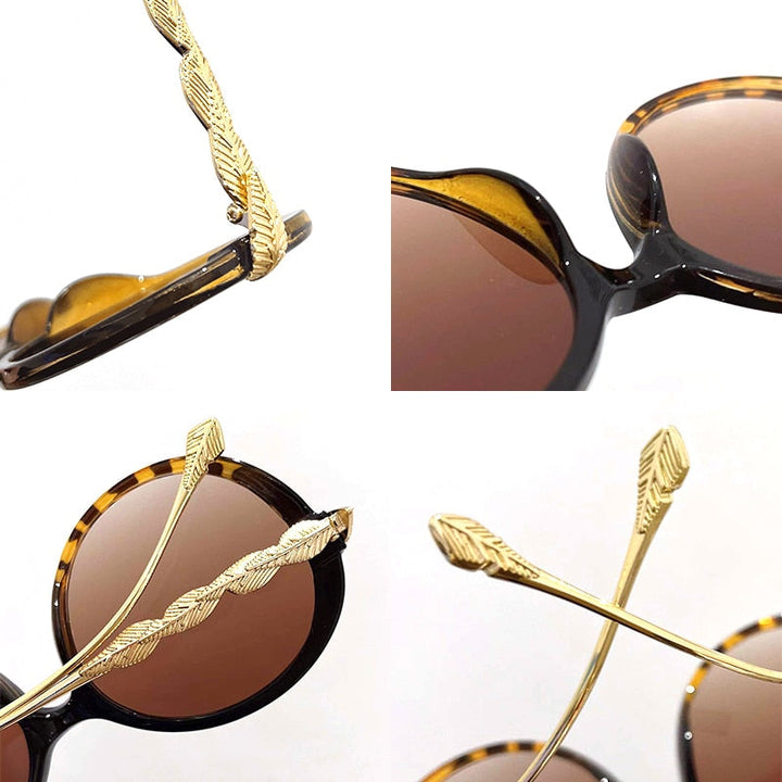 Vintage Round Frame Sunglasses