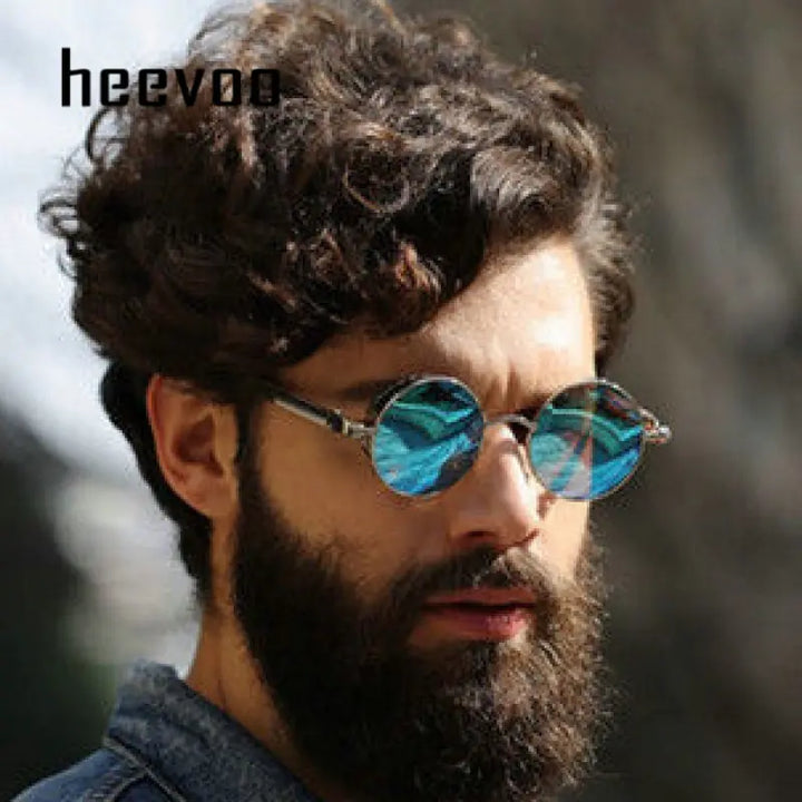 Men and Women Fashion Round Sun Glasses