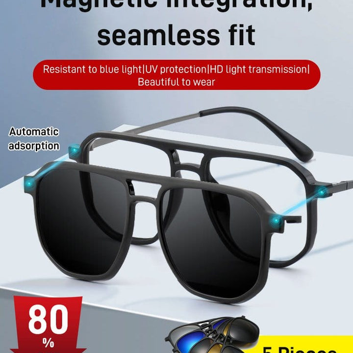 Magnetic Polarized Sunglasses