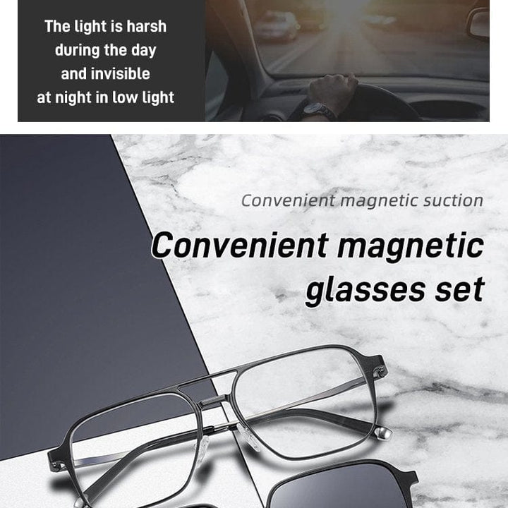 Magnetic Polarized Sunglasses