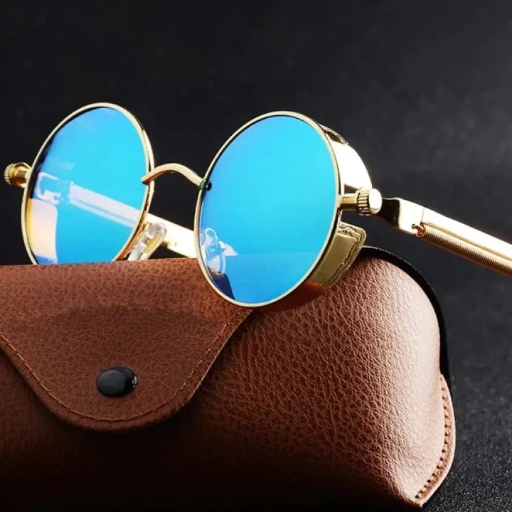 Men and Women Fashion Round Sun Glasses