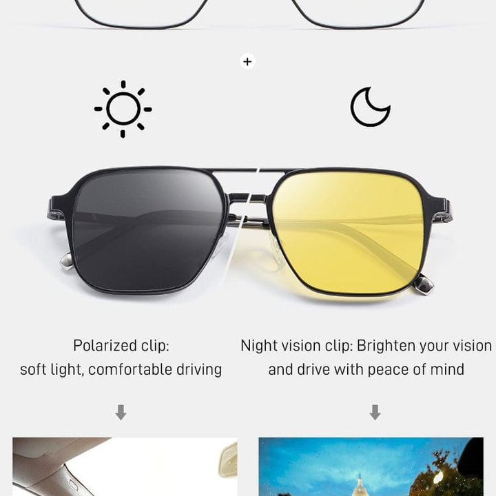 Magnetic Polarized Sunglasses